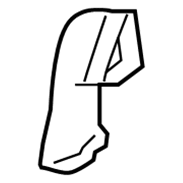 GM 92263769 Floor Duct 92263769 GM Floor Duct Illustration 1 of 1