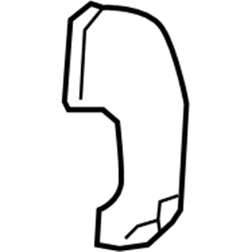 GM 92175209 Floor Duct 92175209 GM Floor Duct Illustration 1 of 1
