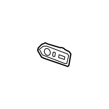 GMC 84237639 Switch Bezel
