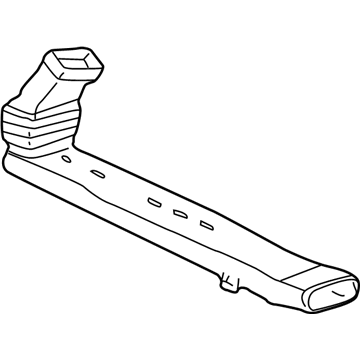 Buick 25696583 Rear Duct