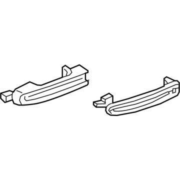 GM 13507165 Handle, Outside, Rear 13507165 GM Handle, Outside, Rear Illustration 1 of 1
