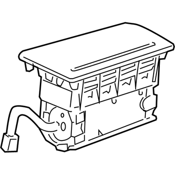 GM 15832360 Passenger Air Bag, Gray 15832360 GM Passenger Air Bag, Gray Illustration 1 of 1