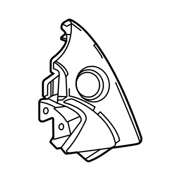 GM 84318552 Lower Pad, Black; Titanium 84318552 GM Lower Pad, Black; Titanium Illustration 1 of 1