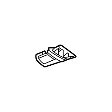 GM 84704237 Defroster Grille, Driver Side 84704237 GM Defroster Grille, Driver Side Illustration 1 of 1