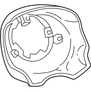 GM 16867474 Shroud 16867474 GM Shroud Illustration 1 of 1