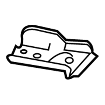 20834235 GM Upper Extension, Rear Outer Passenger Side Illustration 1 of 1