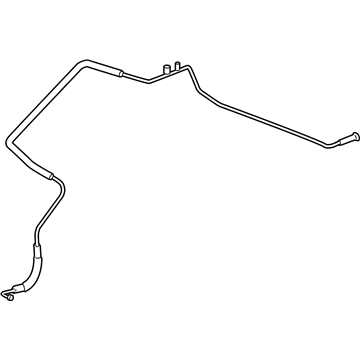 GM 20800922 Evaporator Tube 20800922 GM Evaporator Tube Illustration 1 of 1