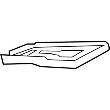 GM 23232806 Protector, Front Driver Side 23232806 GM Protector, Front Driver Side Illustration 1 of 1