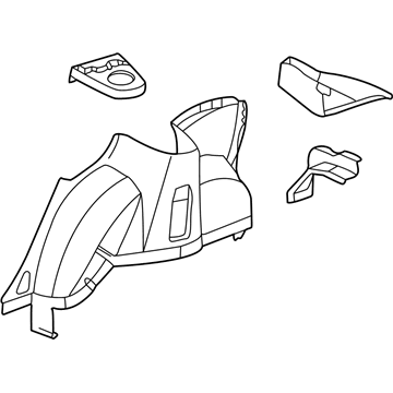 Chevy 22673470 Inner Wheelhouse