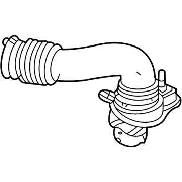 GM 84829907 Outlet Duct, Driver Side 84829907 GM Outlet Duct, Driver Side Illustration 1 of 1