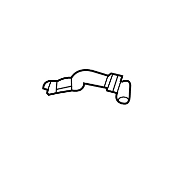 GM 12668054 PCV Tube, Passenger Side 12668054 GM PCV Tube, Passenger Side Illustration 1 of 1