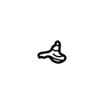 10423130 GM Coat Hook Illustration 1 of 1