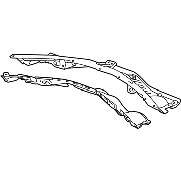 84247563 GM Plenum Panel Illustration 1 of 1