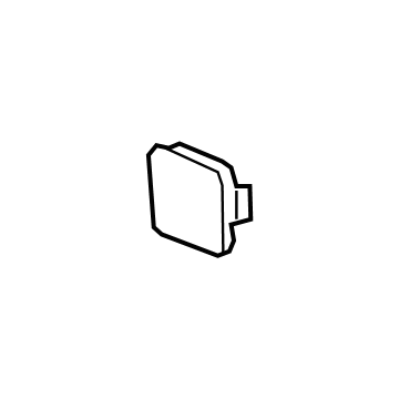 GM 84095725 Extension Panel Cap, Black 84095725 GM Extension Panel Cap, Black Illustration 1 of 1