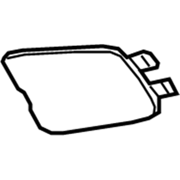 39067890 GM Access Cover, Rear Driver Side Illustration 1 of 1
