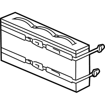 GM 15230657 Storage Bag, Rear 15230657 GM Storage Bag, Rear Illustration 1 of 1