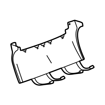 Cadillac 85054844 Seat Back Panel