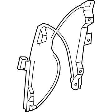 Chevy 92420927 Window Regulator