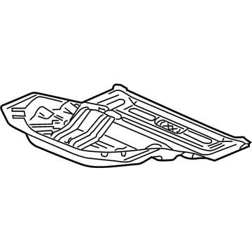 Saturn 22669806 Rear Floor Pan