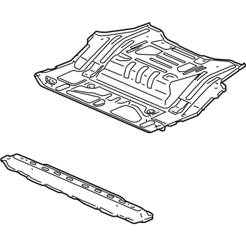 Saturn 22723790 Floor Pan Assembly