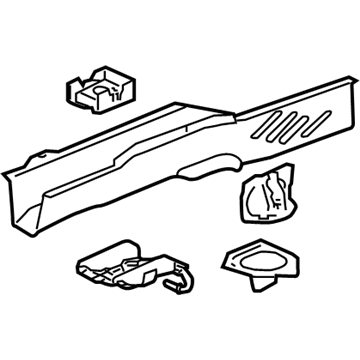 Saturn 15796634 Rear Rail