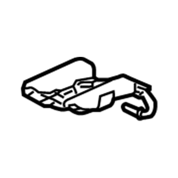 GM 22669817 Rear Support, Passenger Side 22669817 GM Rear Support, Passenger Side Illustration 1 of 1