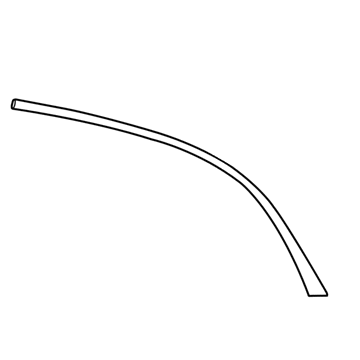 Chevy Malibu Door Moldings - 23176658