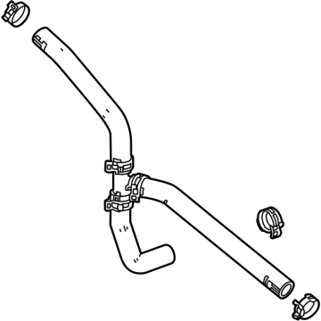 Chevy 24001331 Inlet Hose