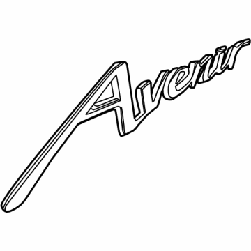Buick Enclave Emblem - 85126860