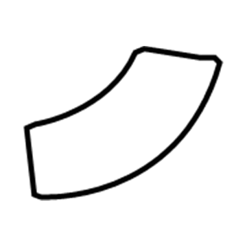 GM 96626984 Reflector 96626984 GM Reflector Illustration 1 of 1