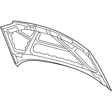Chevy Aveo5 Hood - 96940973
