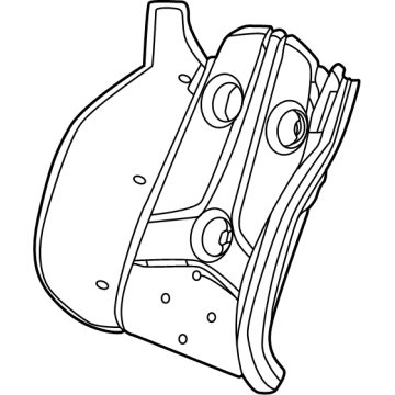 Chevy 84852487 Seat Back Pad