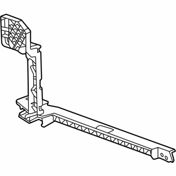 GM 84762898 Support Bracket, Lower Passenger Side 84762898 GM Support Bracket, Lower Passenger Side Illustration 1 of 1