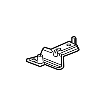 GM 84868125 Lower Bracket, Driver Side 84868125 GM Lower Bracket, Driver Side Illustration 1 of 1