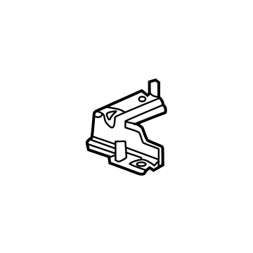 GM 84868126 Lower Bracket, Passenger Side 84868126 GM Lower Bracket, Passenger Side Illustration 1 of 1