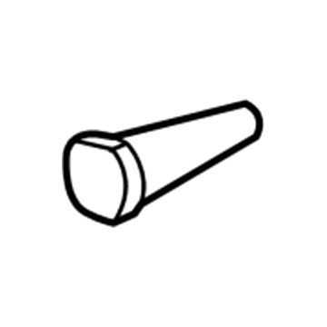 GM 22770084 Rear Panel Trim Spacer 22770084 GM Rear Panel Trim Spacer Illustration 1 of 1