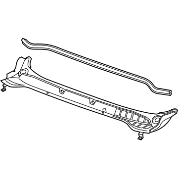 Buick 22969739 Cowl Grille