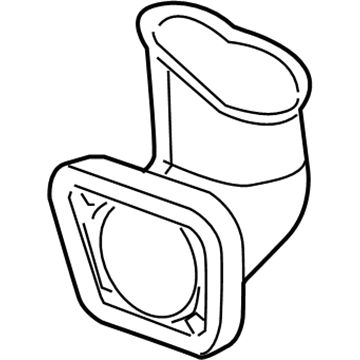 GM 10307576 Intake Duct 10307576 GM Intake Duct Illustration 1 of 1