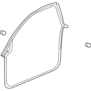 Pontiac G6 Weather Strip - 20779371