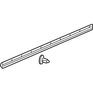 Pontiac G6 Weather Strip - 25855449