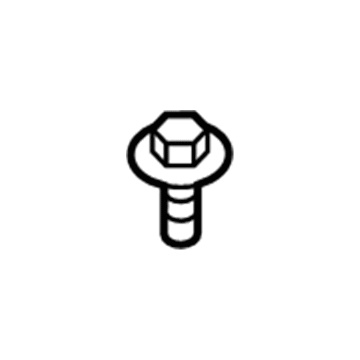 GM 11589010 Pivot Bolt, Front 11589010 GM Pivot Bolt, Front Illustration 1 of 1