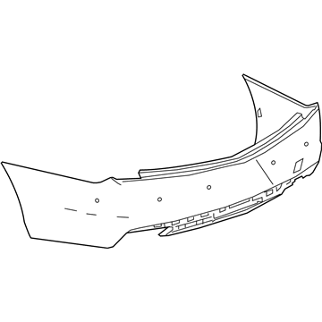 Cadillac CT6 Bumper Cover - 84779092