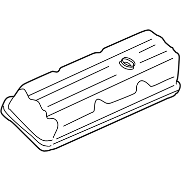 GM 12590365 Valve Cover, Passenger Side 12590365 GM Valve Cover, Passenger Side Illustration 1 of 1