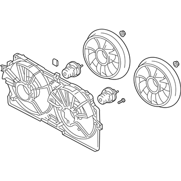 Chevy 19130418 Fan & Motor