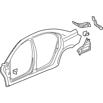 Saturn 25888117 Uniside Assembly