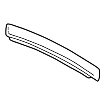 21995395 GM Applique, Rear Passenger Side Illustration 1 of 1