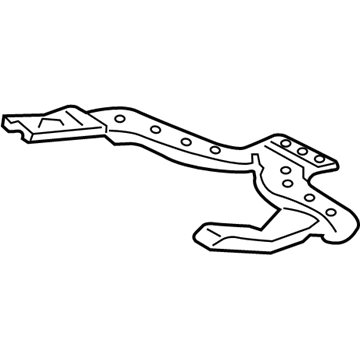 10432747 GM Floor Duct Illustration 1 of 1