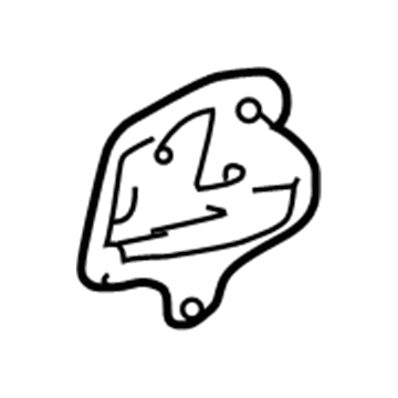 GM 25737334 Handle, Inside, Driver Side 25737334 GM Handle, Inside, Driver Side Illustration 1 of 1