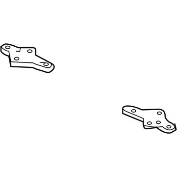 Pontiac 92121226 Reinforcement Plate