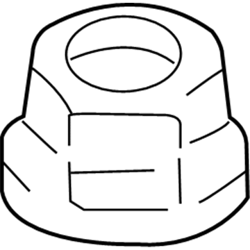 Chevy 11609411 Console Nut